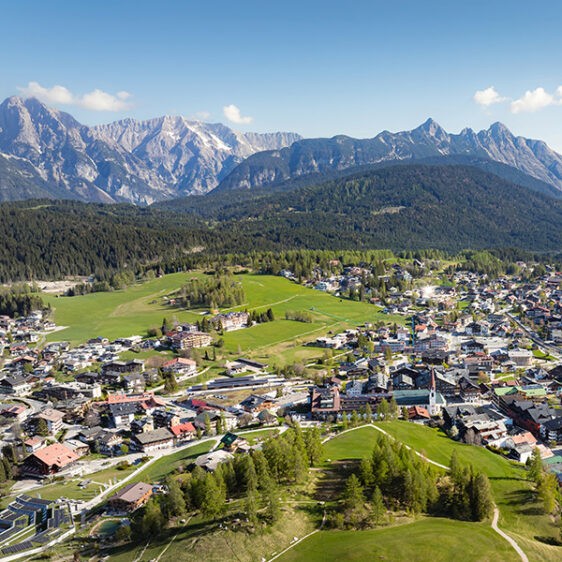 Seefeld von oben