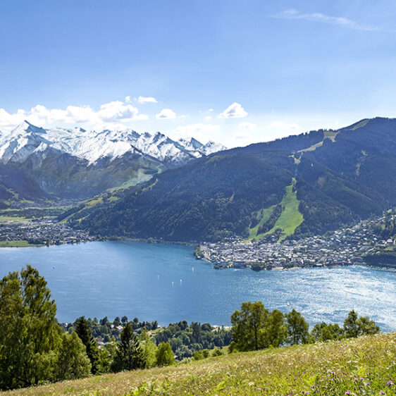 Zeller See, Stadt Zell am See, Berge